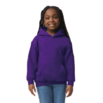 shape2you-gil18500b-gepersonaliseerde-kinder-hoodie-eigen-tekst-en-ontwerp-paars
