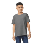 shape2you-gil5000b-kindershirt-met-korte-mouw-met-eigen-tekst-en-ontwerp-charcoal