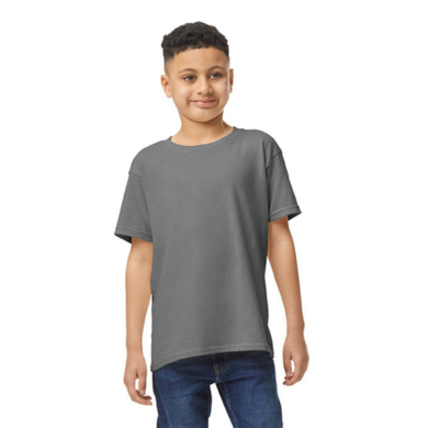 shape2you-gil5000b-kindershirt-met-korte-mouw-met-eigen-tekst-en-ontwerp-charcoal