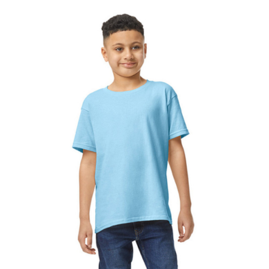 shape2you-gil5000b-kindershirt-met-korte-mouw-met-eigen-tekst-en-ontwerp-light-blue