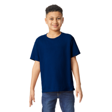 shape2you-gil5000b-kindershirt-met-korte-mouw-met-eigen-tekst-en-ontwerp-navy