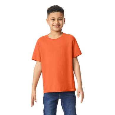 shape2you-gil5000b-kindershirt-met-korte-mouw-met-eigen-tekst-en-ontwerp-orange