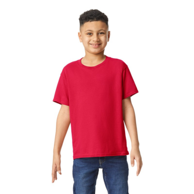 shape2you-gil5000b-kindershirt-met-korte-mouw-met-eigen-tekst-en-ontwerp-red
