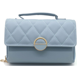 shape2you-modeaccessoires-dameshandtas-met-klep-rits-en-goudkleurige-sluiting-blauw shape2you-modeaccessoires-dameshandtas-met-klep-rits-en-goudkleurige-sluiting-blauw