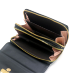 shape2you-modeaccessoires-dameshandtas-met-klep-rits-en-goudkleurige-sluiting-zwart-uitgevouwen