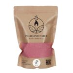 shape2you-pearlsand geurkaars-400g-plantaardige wax-4x-lont-roos