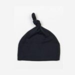 shape2you-babykleding-bedrukken-Babybugz-babymuts-met-één-knoop-zwart