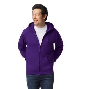 shape2you-hoodies-bedrukken-gildan-hoodie-full-zip-heavyblend-unisex-paars