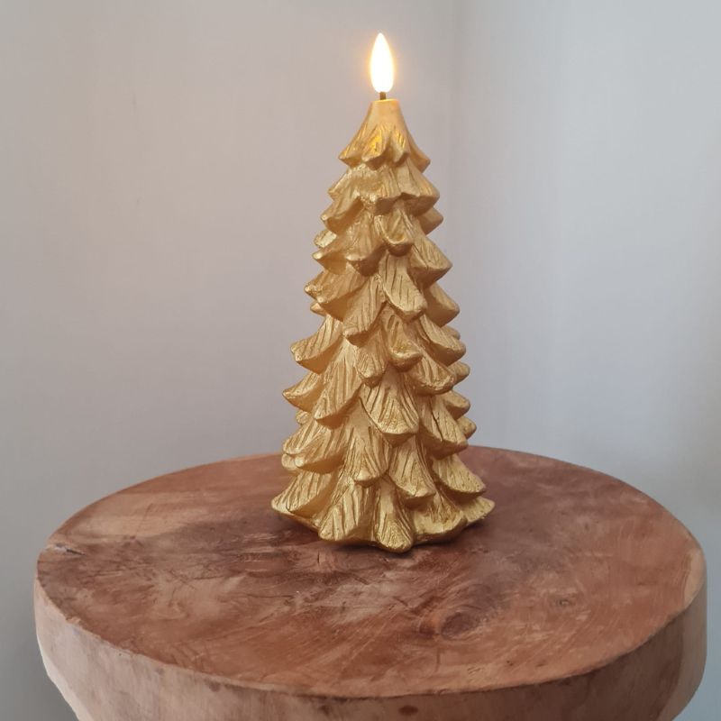 Countryfield kerstboom LED | goud | op batterij