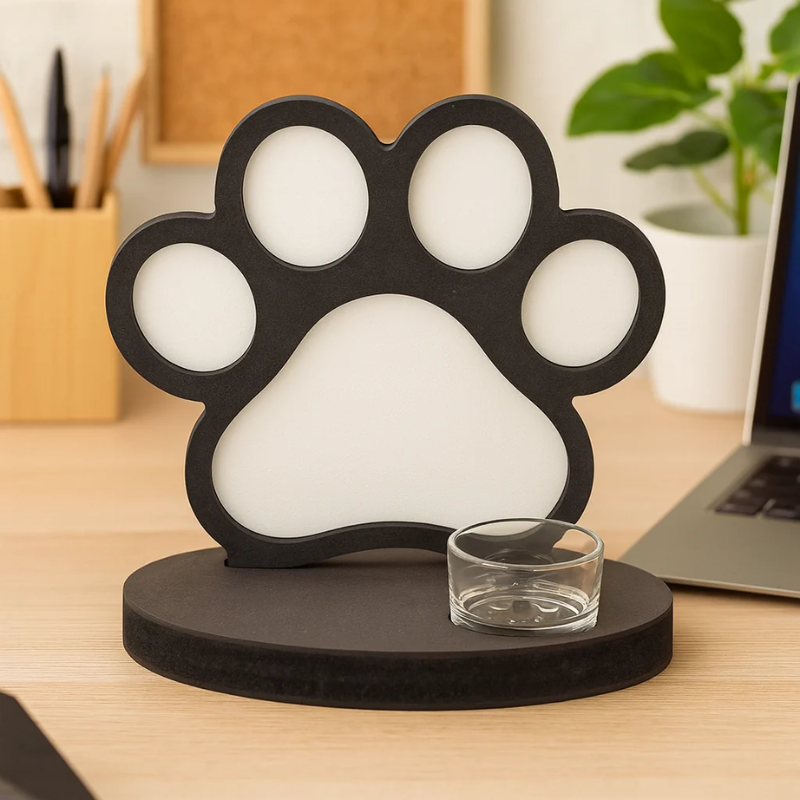 plankje-waxinelichtje-mdf-zwart-foto-vormen-hondenpootje