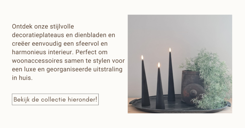 decoratieplateaus en dienbladen