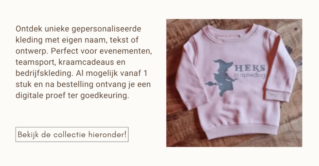 Gepersonaliseerde kleding