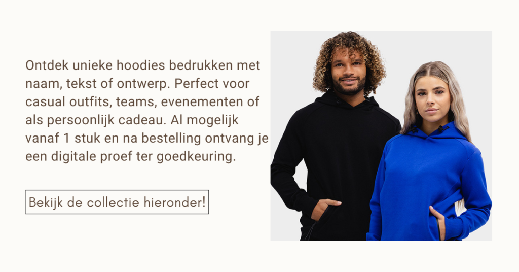 hoodies bedrukken