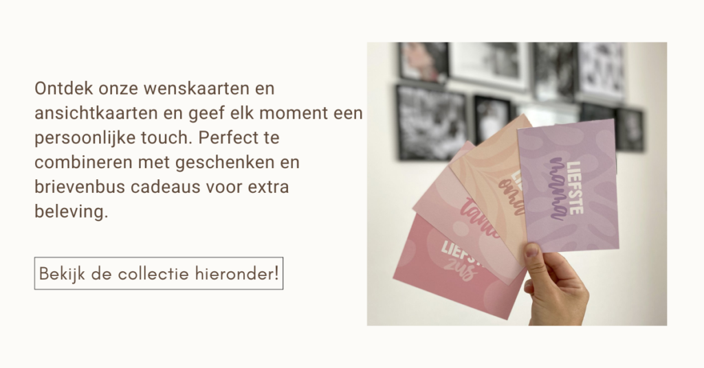 wenskaarten en ansichtkaarten