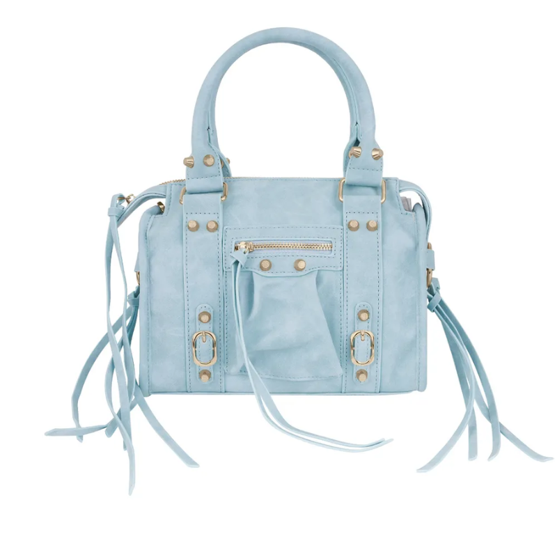 Dameshandtas met franjes & goudkleurige details - Afbeelding 3